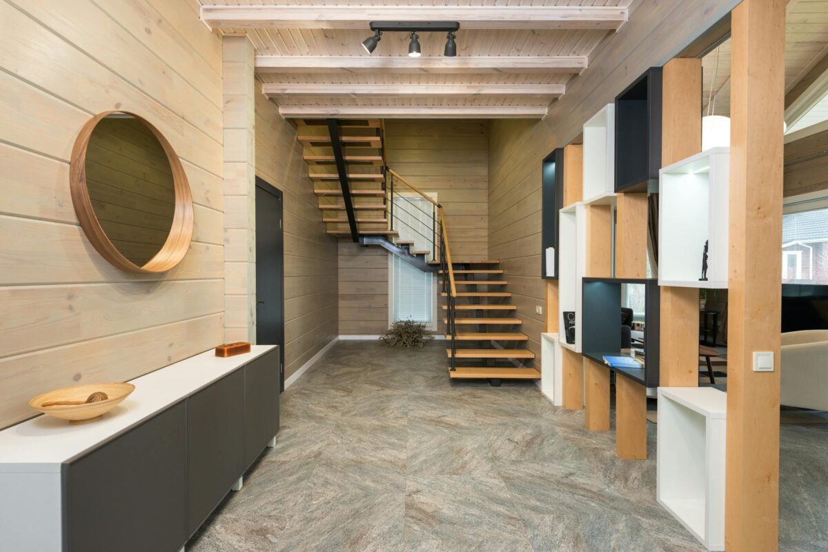 Para estilo contemporâneo decoração, o foco está na funcionalidade, linhas limpas e minimalismo sofisticado. Ele combina elem